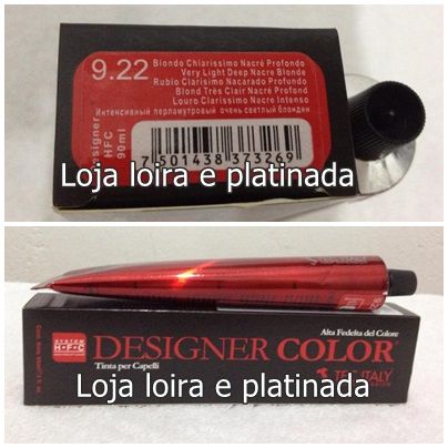 Coloração designer color 9.22 - 90g tec italy