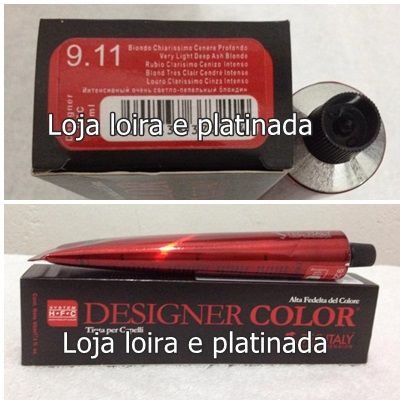 Coloração designer color 9.11 - 90g tec italy