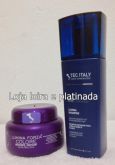 kit matizador Lumina shampoo 300 ml + mascara 280g.